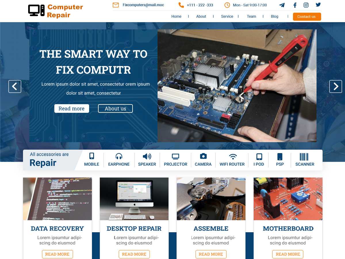 Computer Repair Center