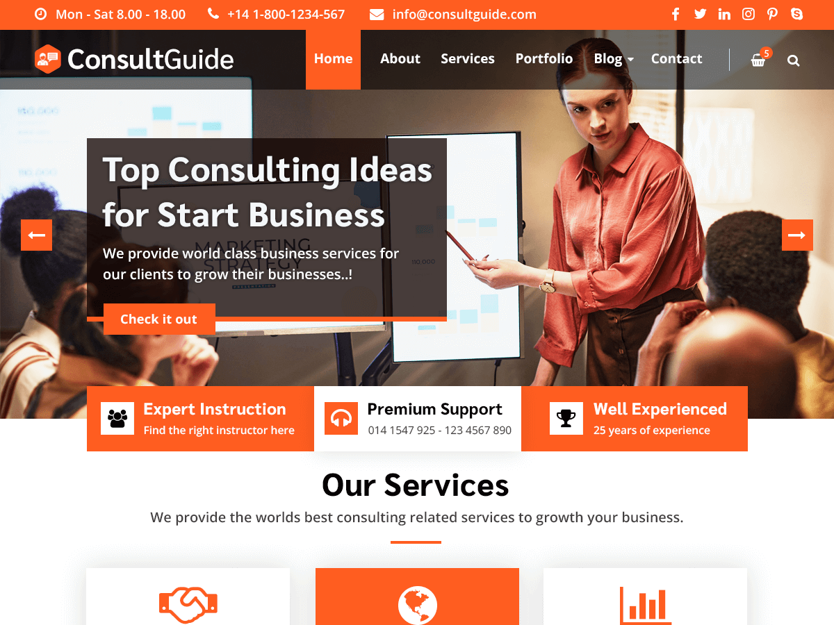 ConsultGuide - Tema WordPress ConsultGuide