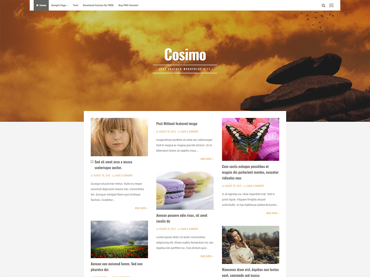 Cosimo - Tema WordPress Cosimo