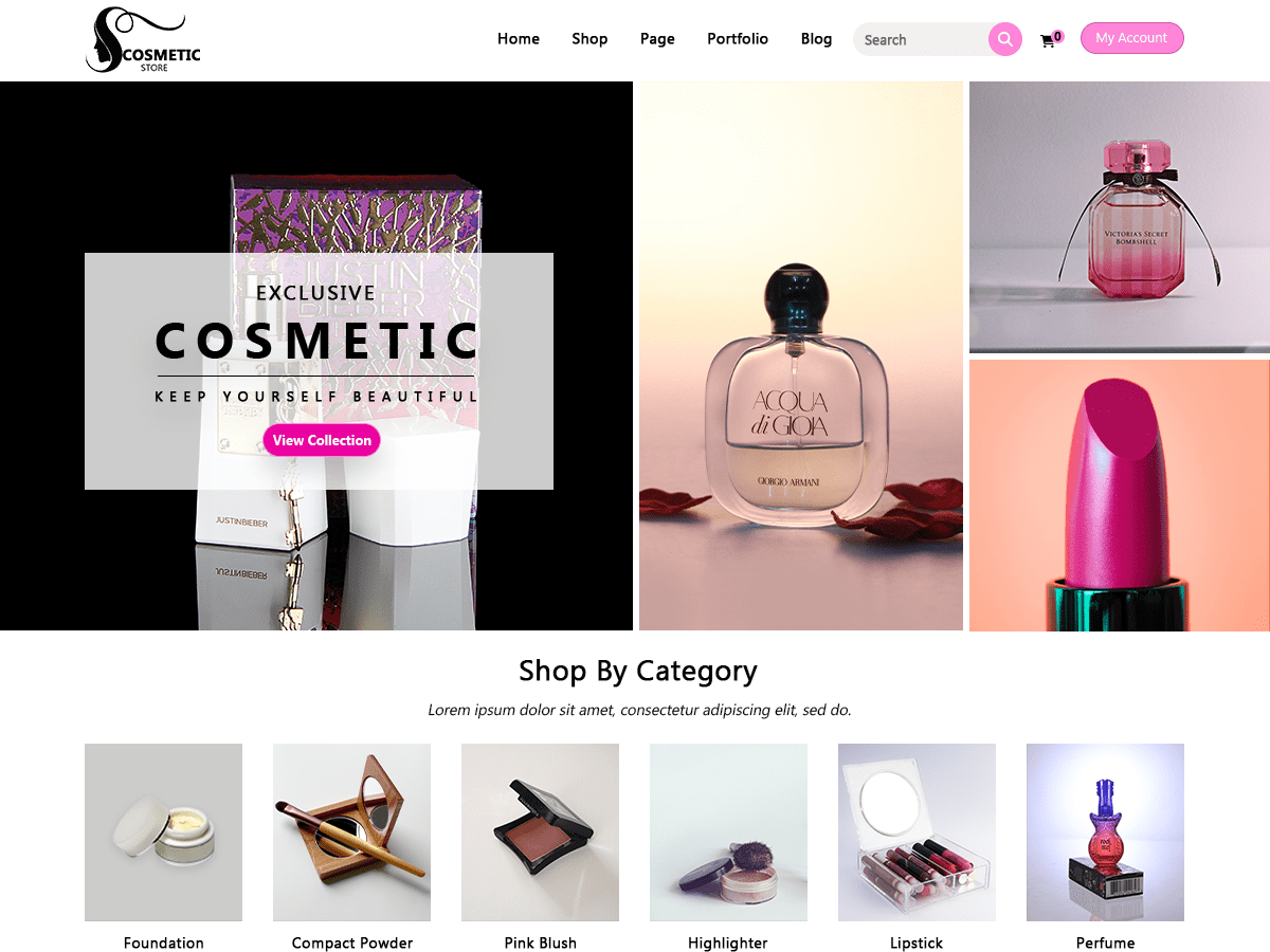 Cosmetic Shop