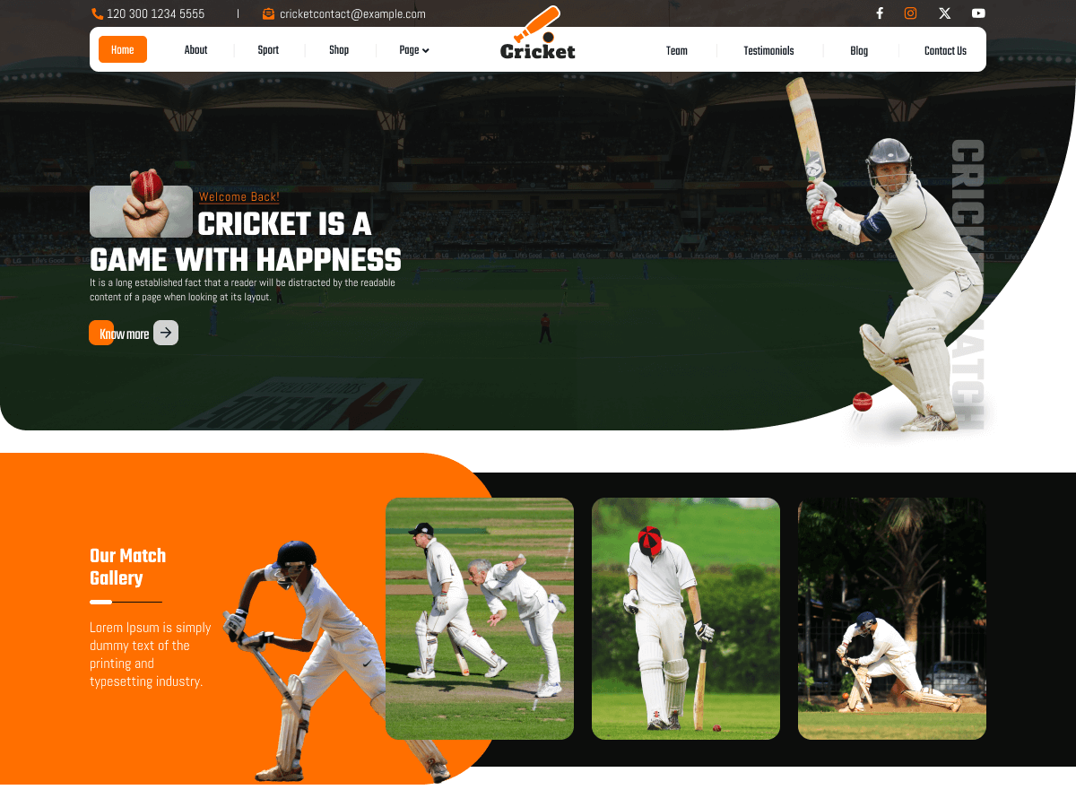 Cricket Club League