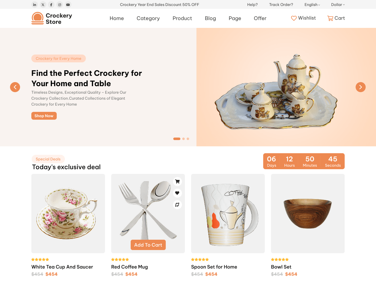 Crockery Store