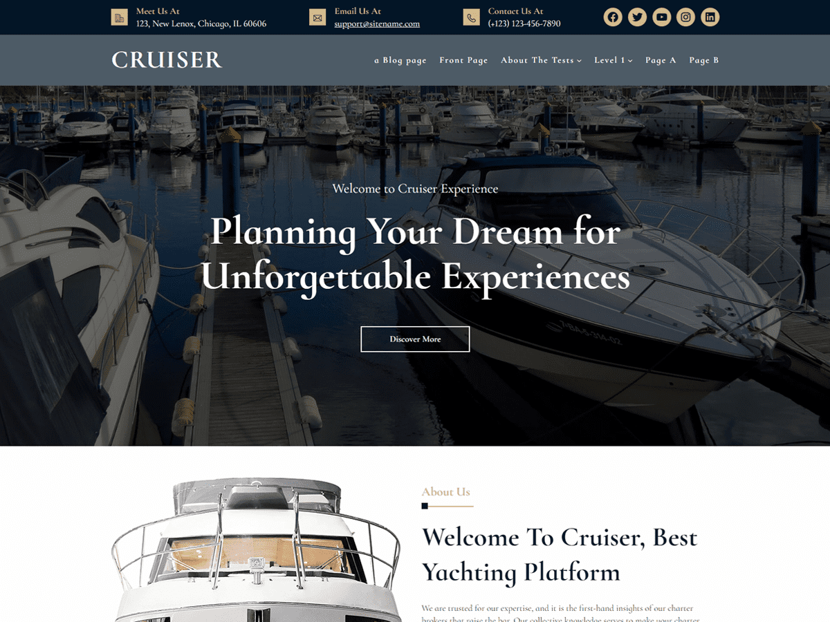 Cruiser - Tema WordPress Cruiser