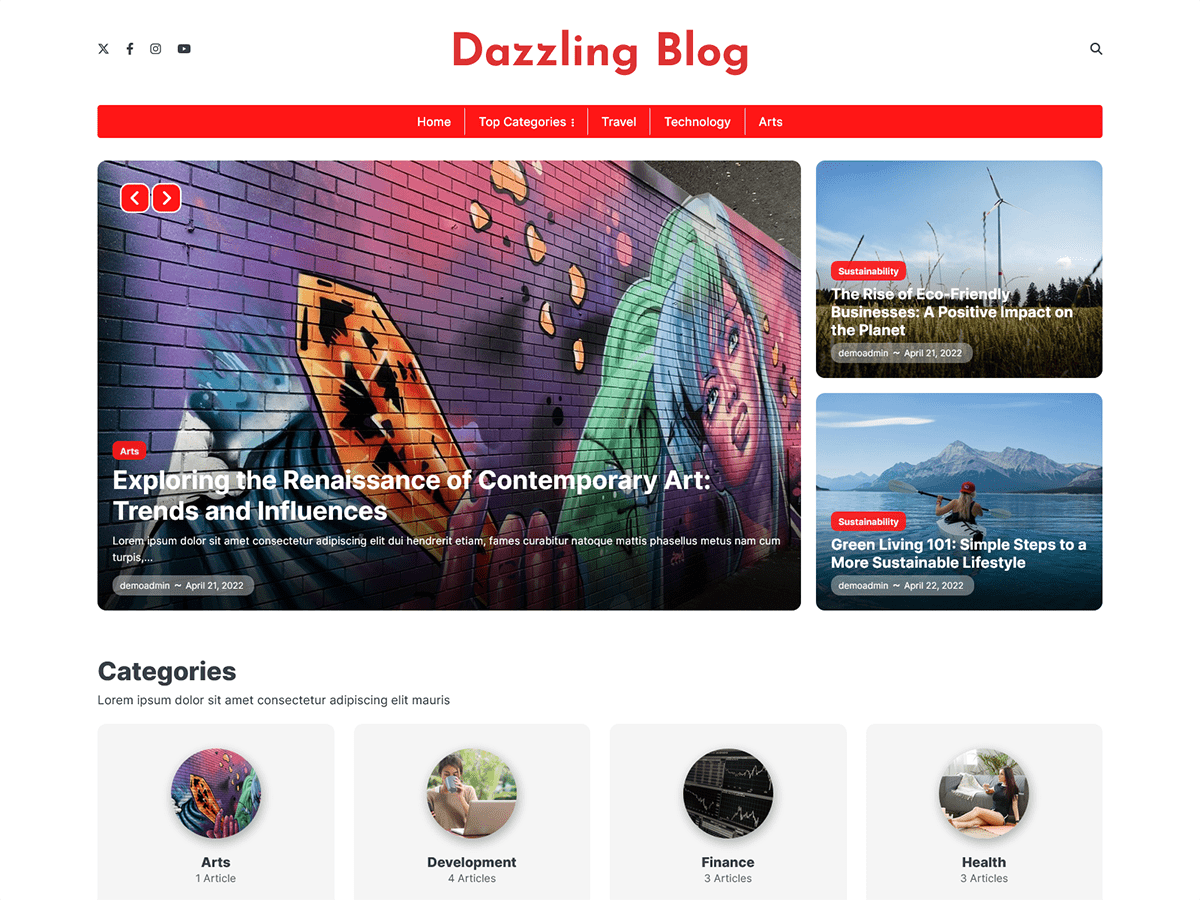 Dazzling Blog