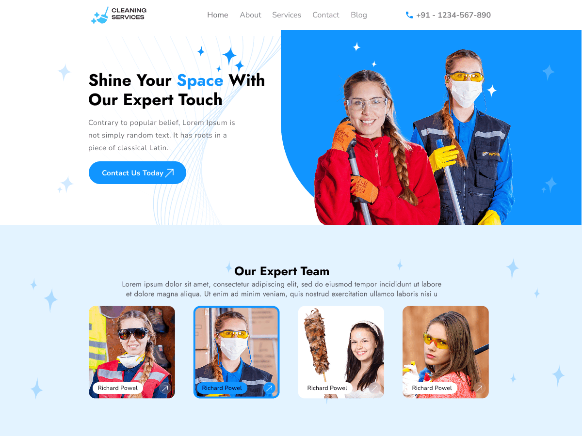 Deep Cleaning - Tema WordPress Deep Cleaning
