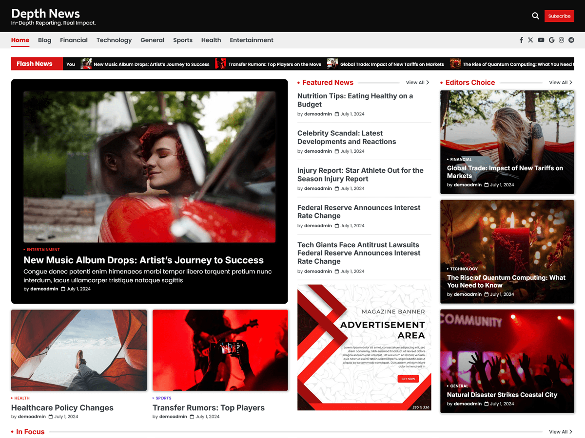 Depth News