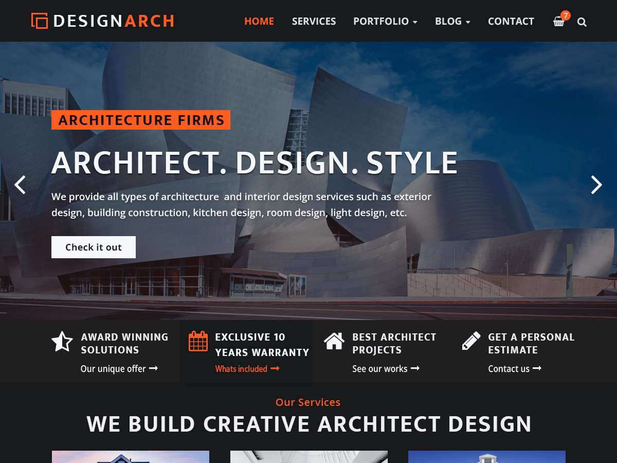 Designarch - Tema WordPress Designarch
