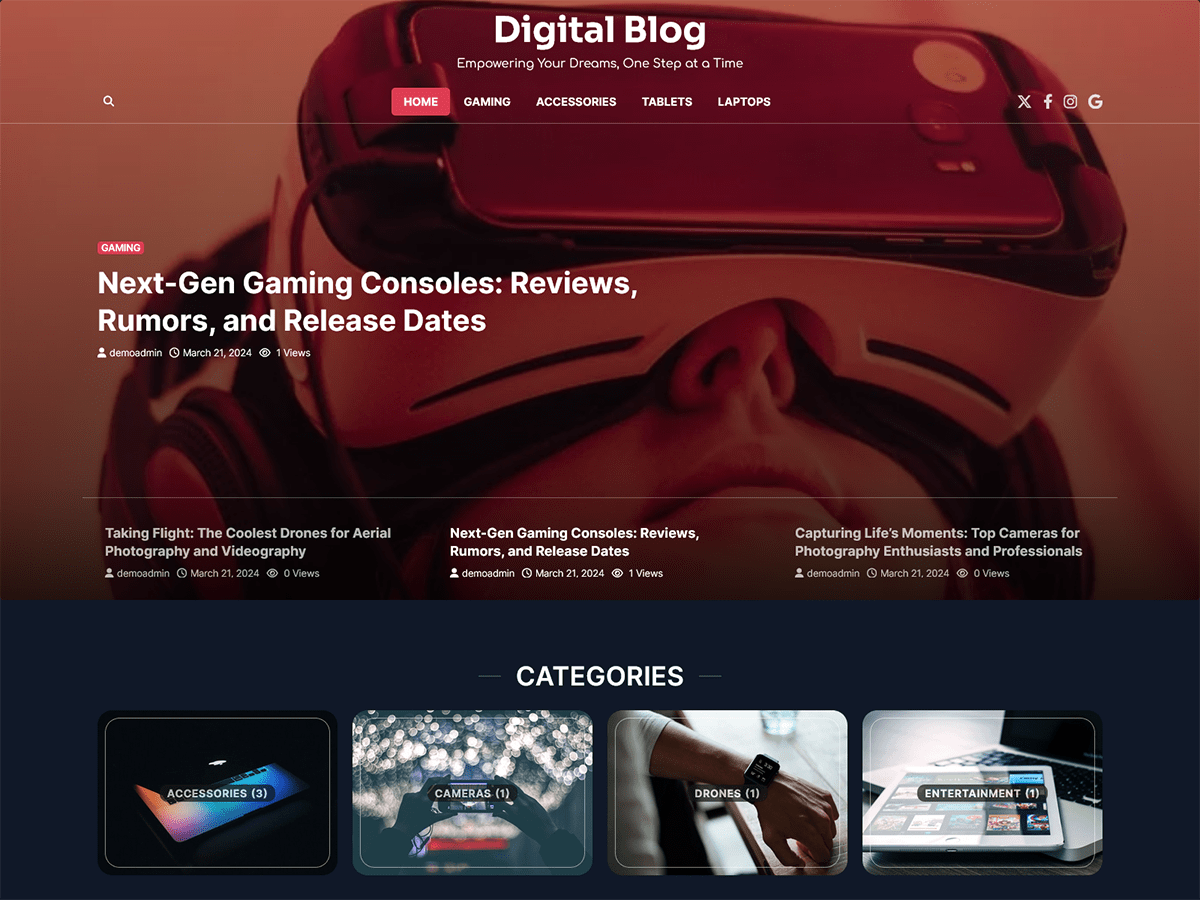 Digital Blog