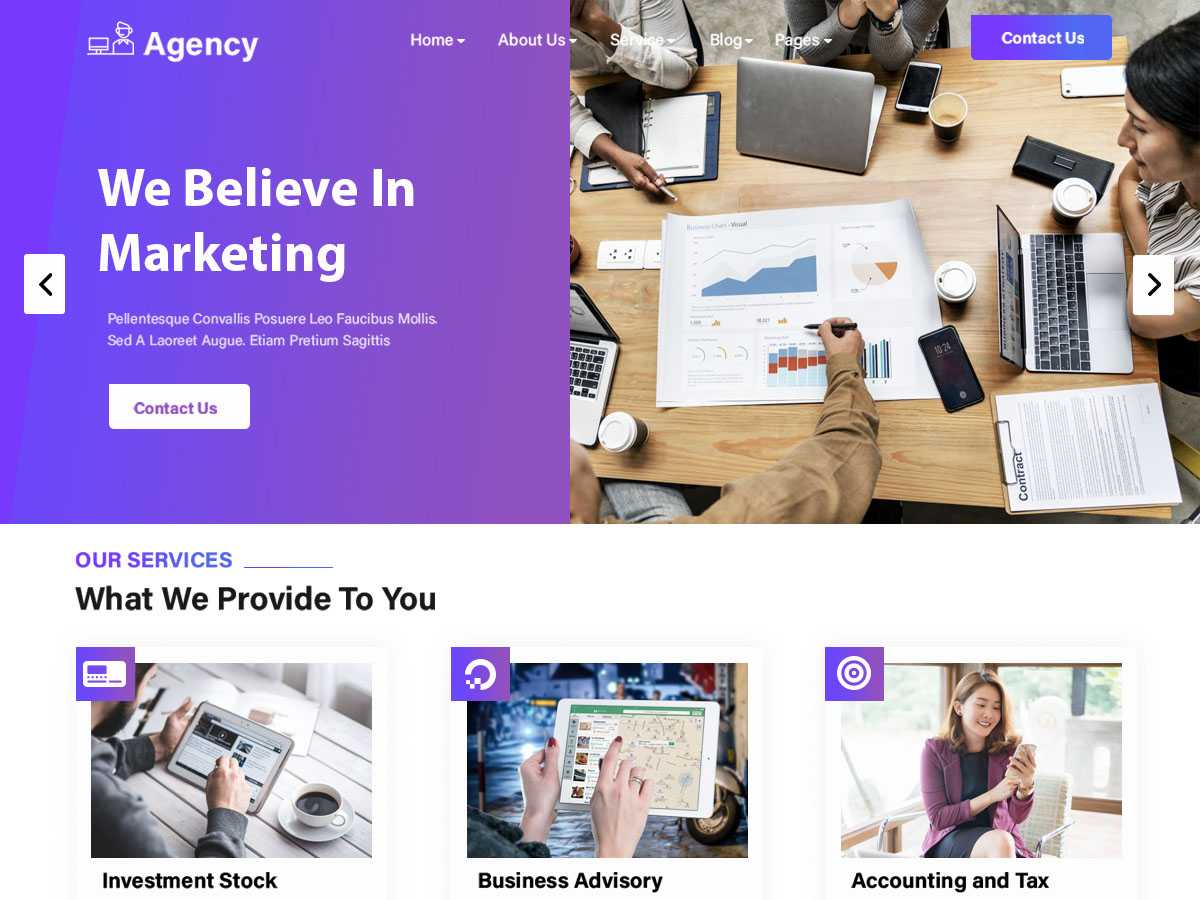 Digital Marketing Agency - Tema WordPress Digital Marketing Agency
