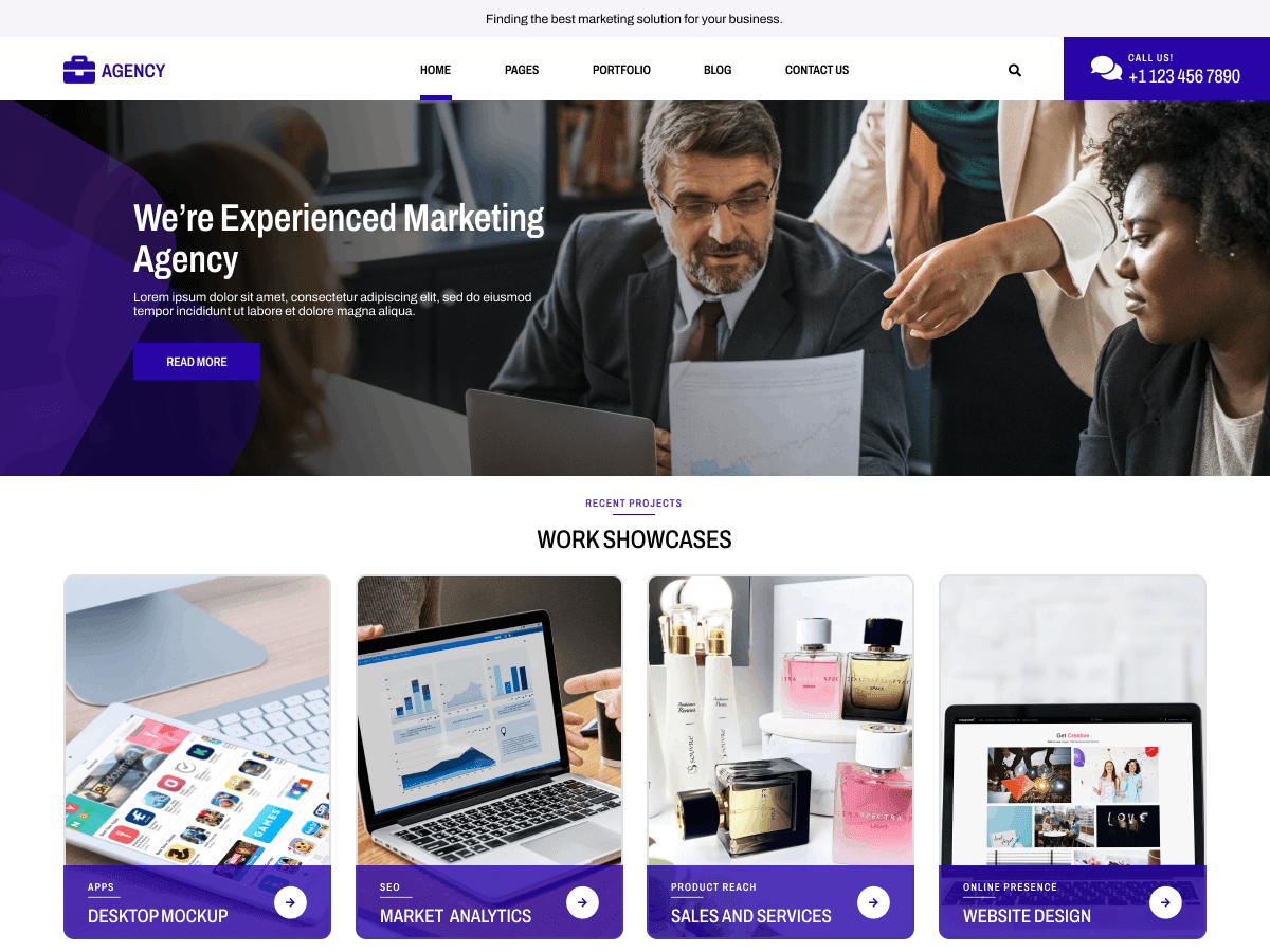 Digital Services Agency - Tema WordPress Digital Services Agency