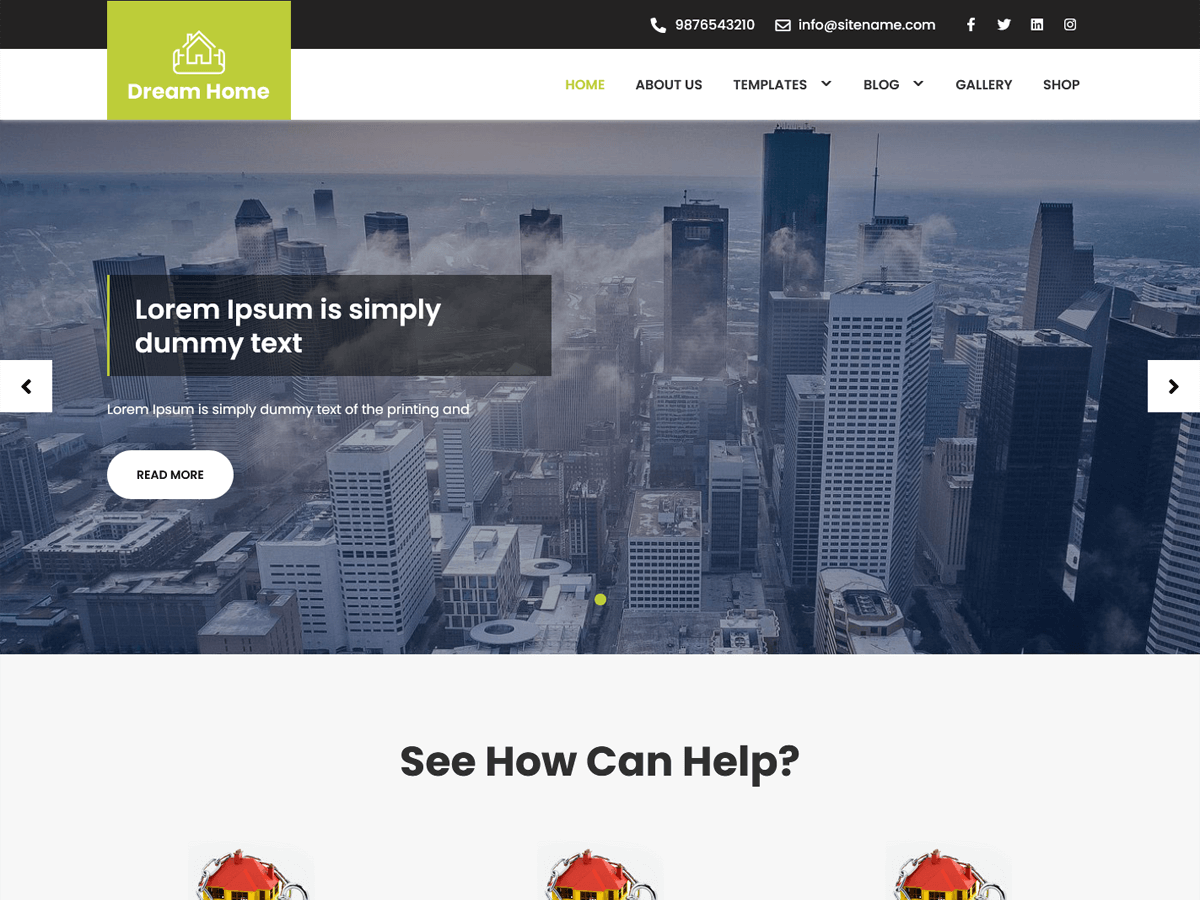 Dream Home - Tema WordPress Dream Home