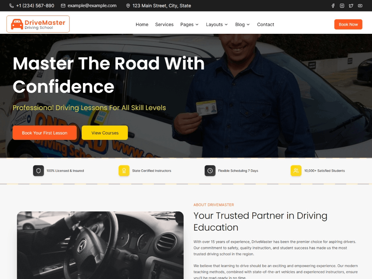 Driving School Academy