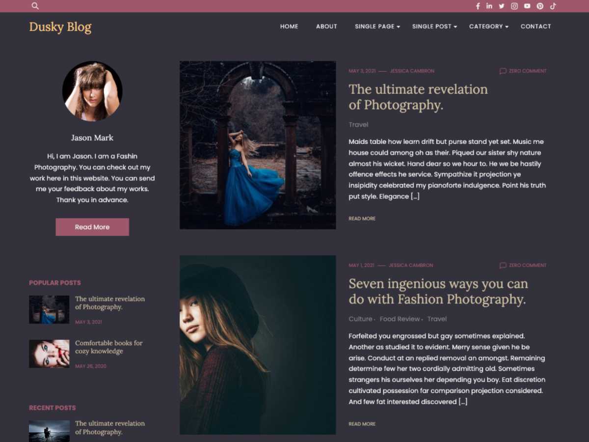 Dusky Blog