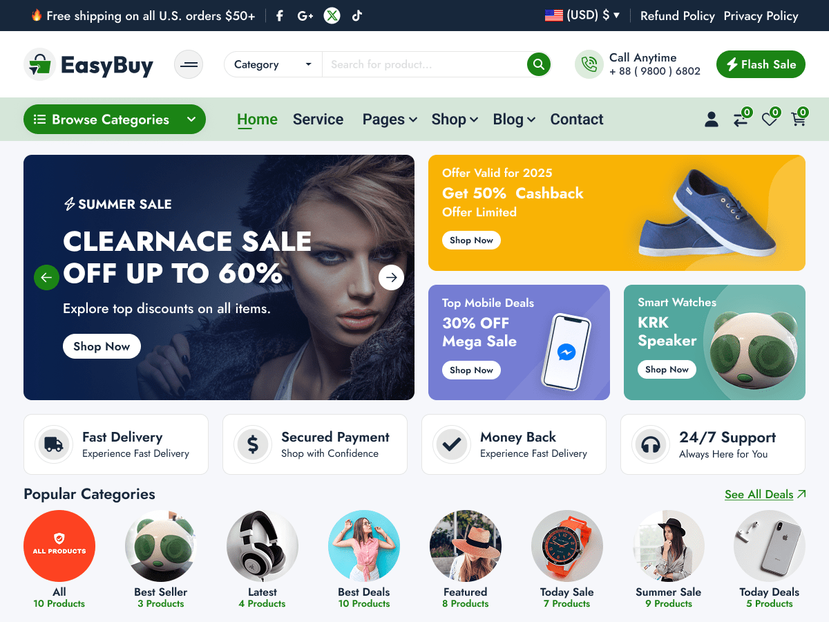 EasyBuy - Tema WordPress EasyBuy