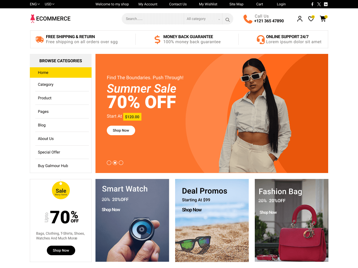 Ecommerce Gift Cart