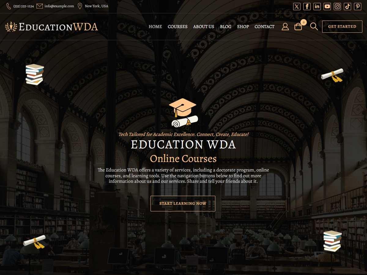 Education WDA - Tema WordPress Education WDA