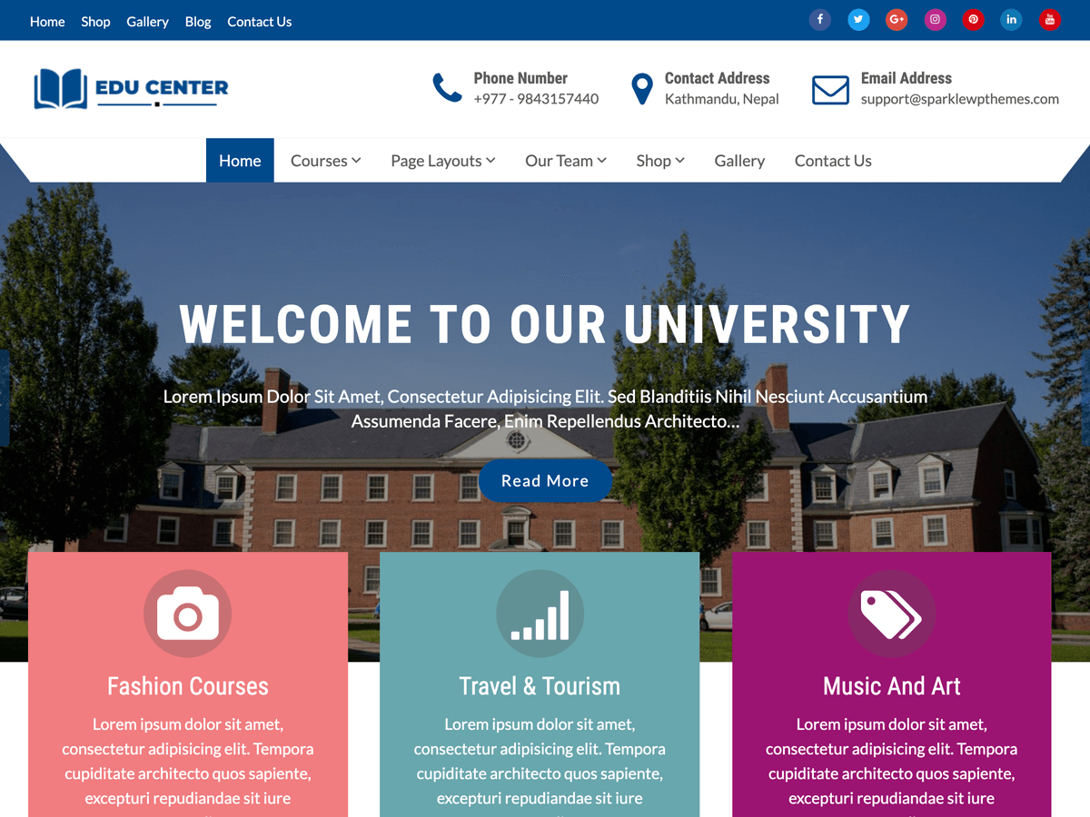 Education Xpert - Tema WordPress Education Xpert