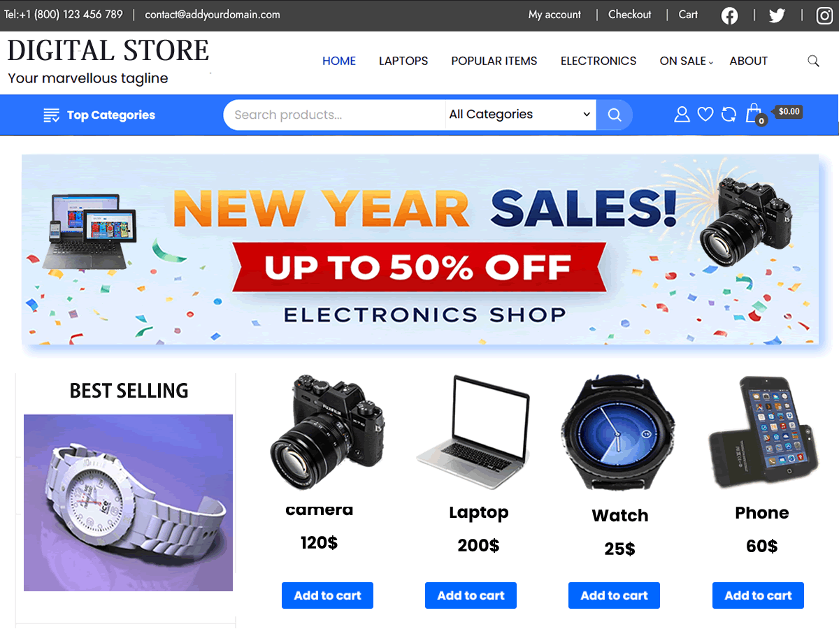Electronic Storefront