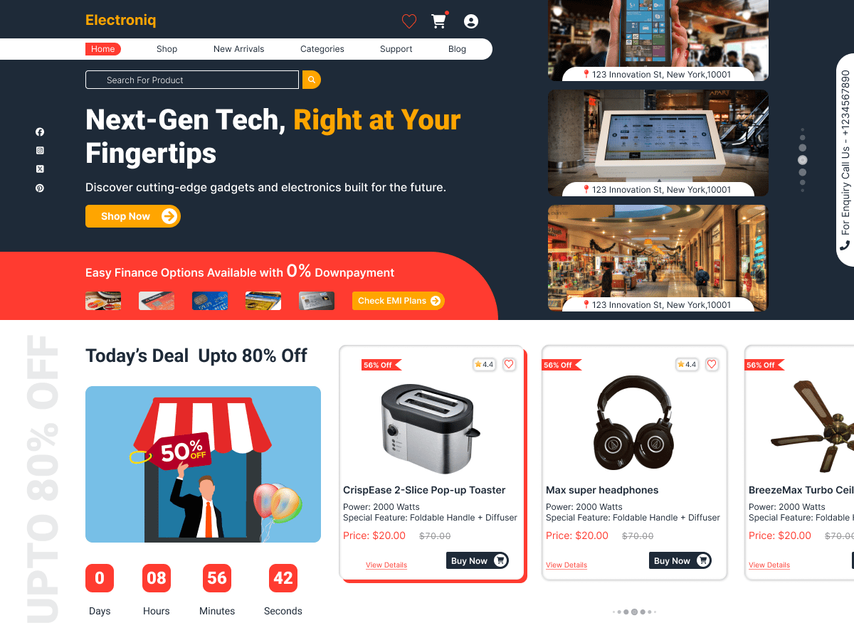 Electronics Retail Shop