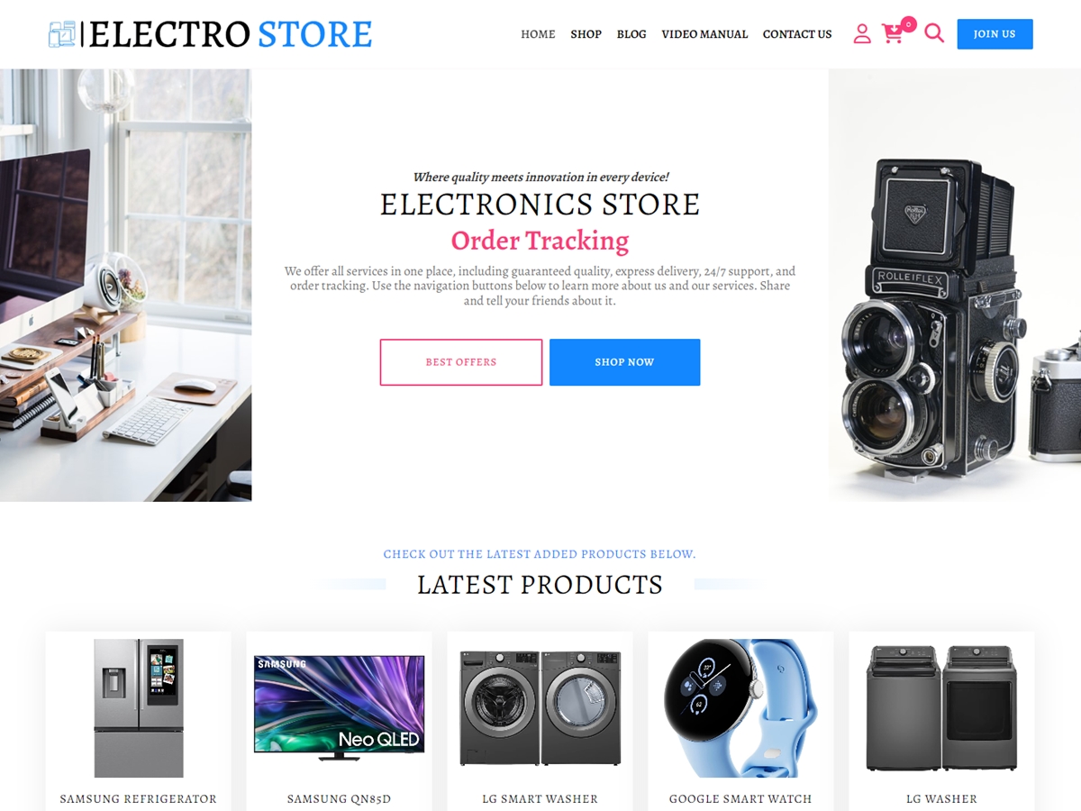 ElectroStore - Tema WordPress ElectroStore