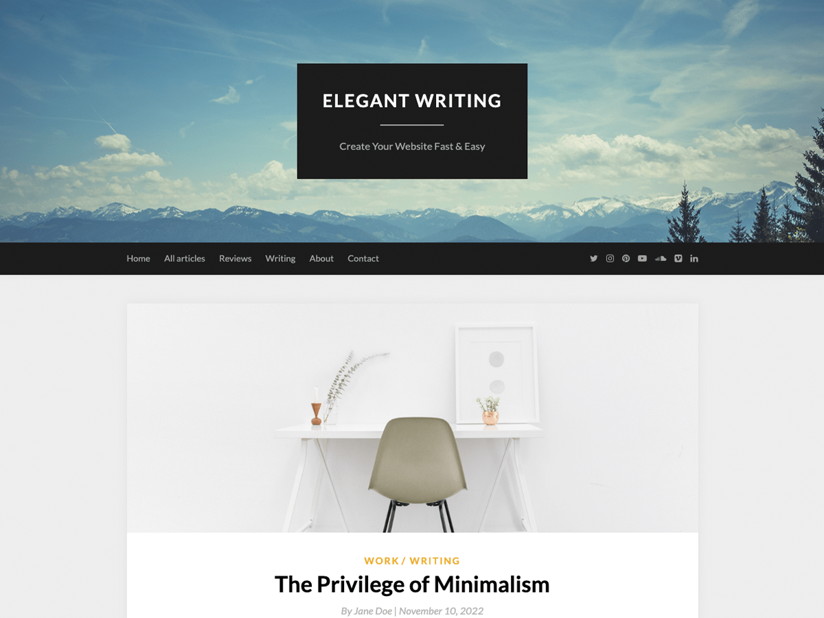 ElegantWriting