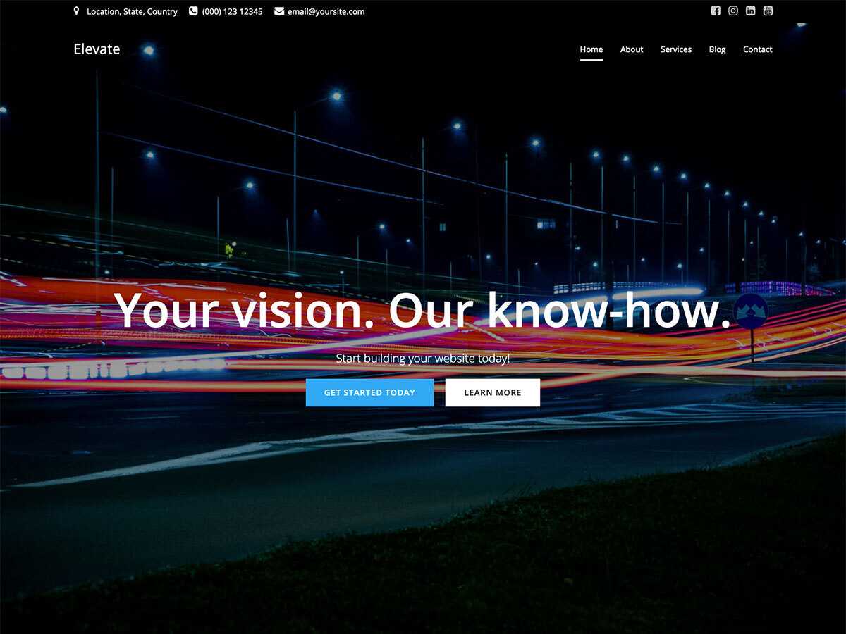 Elevate WP - Tema WordPress Elevate WP