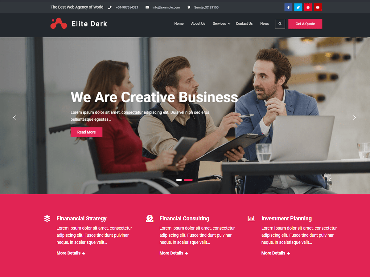 Elite Business Dark