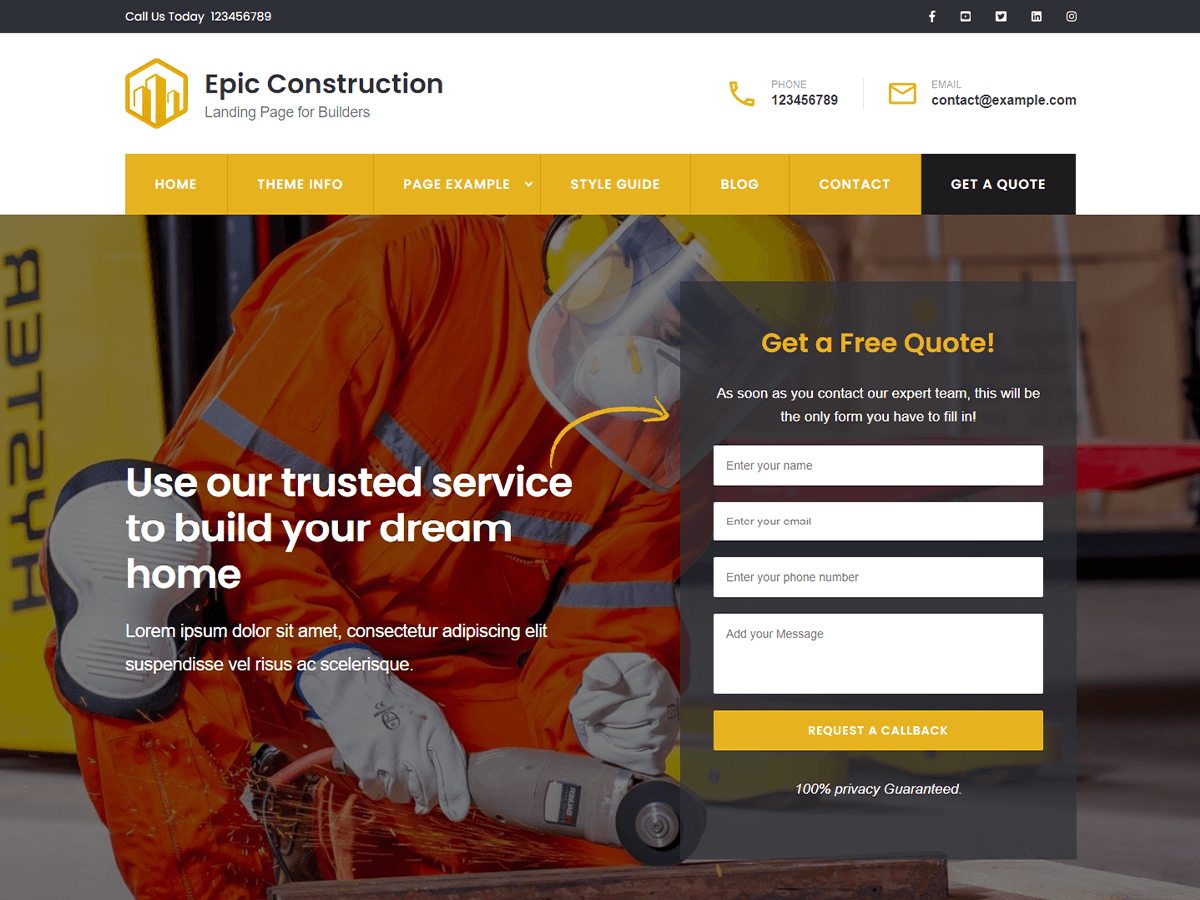 Epic Construction