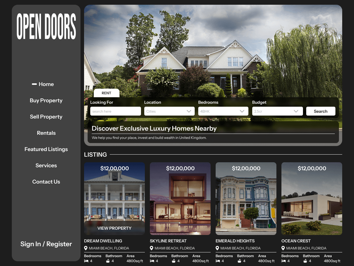 Estate Brokerage Services - Tema WordPress Estate Brokerage Services