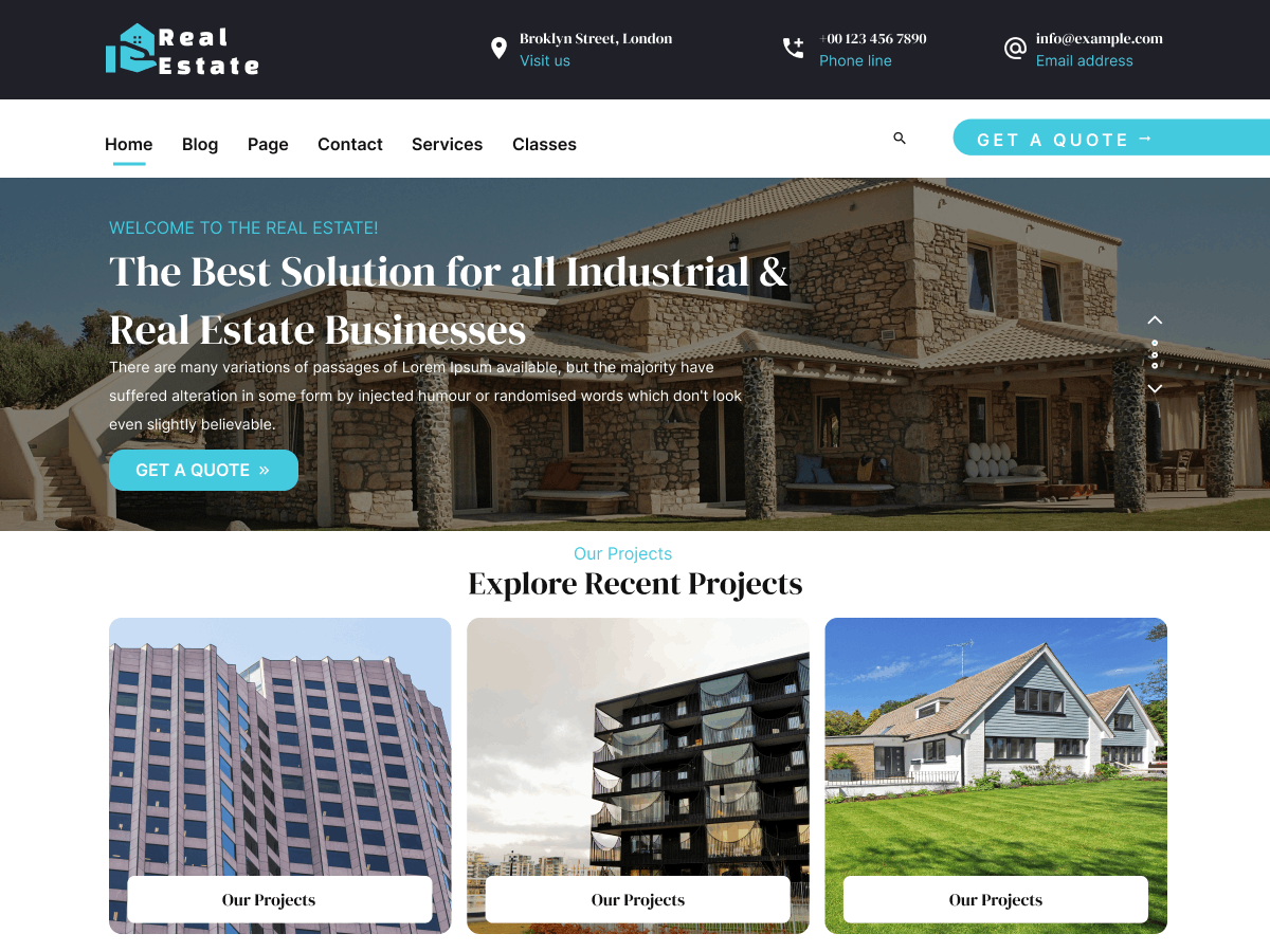 Estate Rental Listings