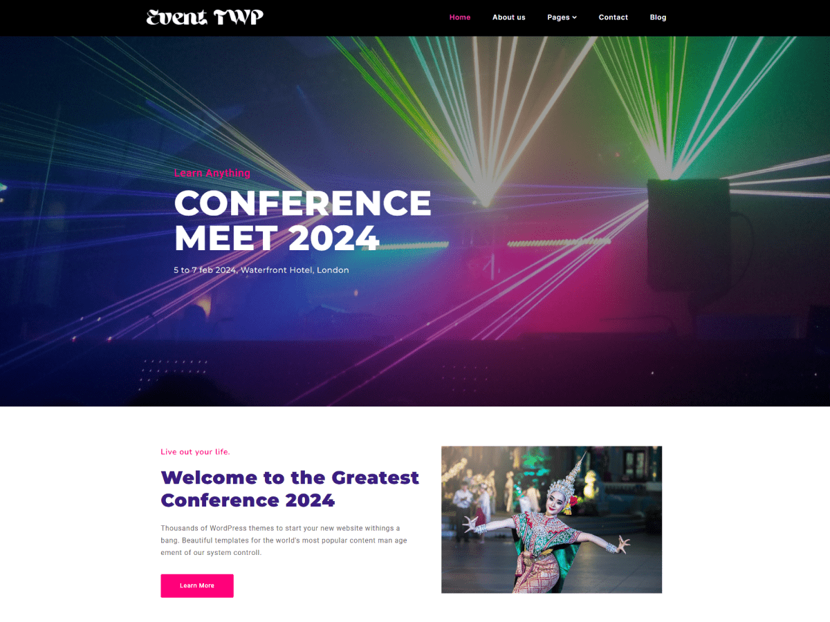 Event TWP - Tema WordPress Event TWP