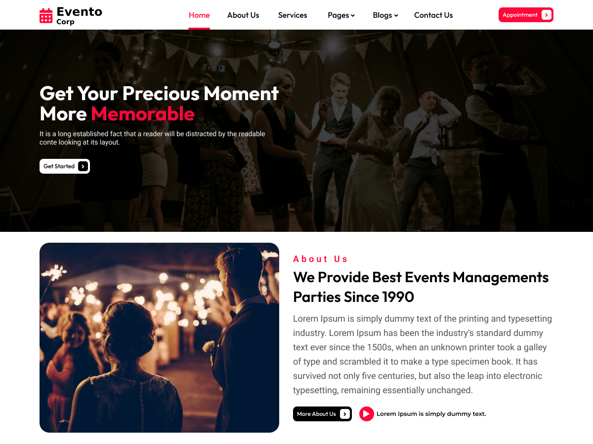 Evento Corp - Tema WordPress Evento Corp