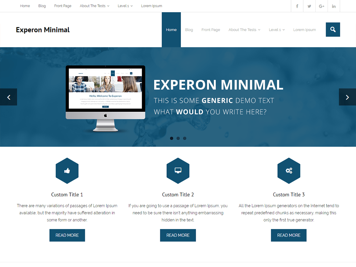 Experon Minimal