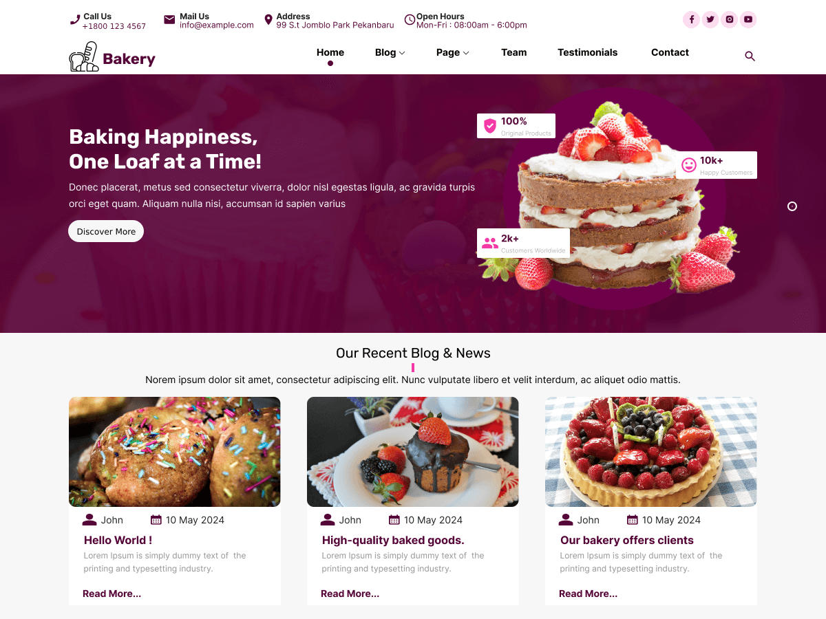 Expert Bakers Shop