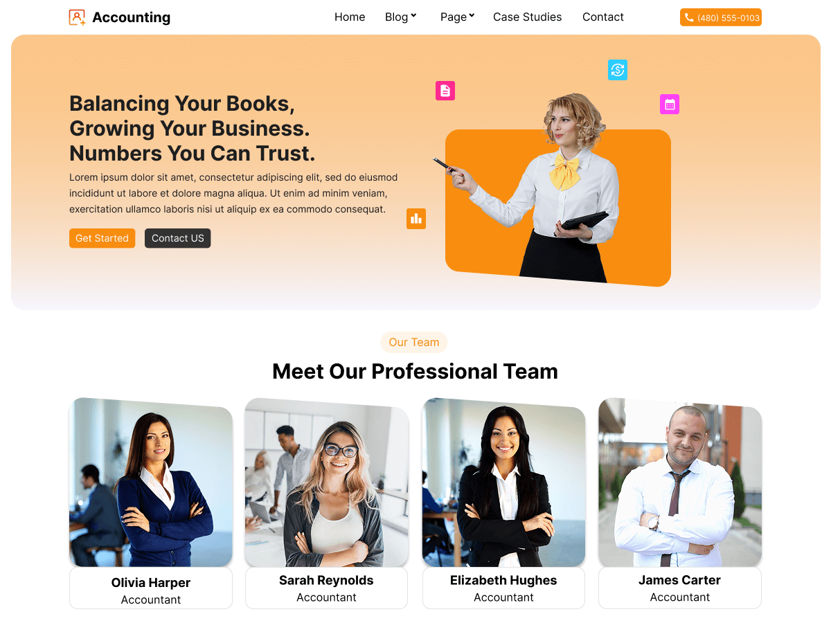 Expert Finance Manager - Tema WordPress Expert Finance Manager