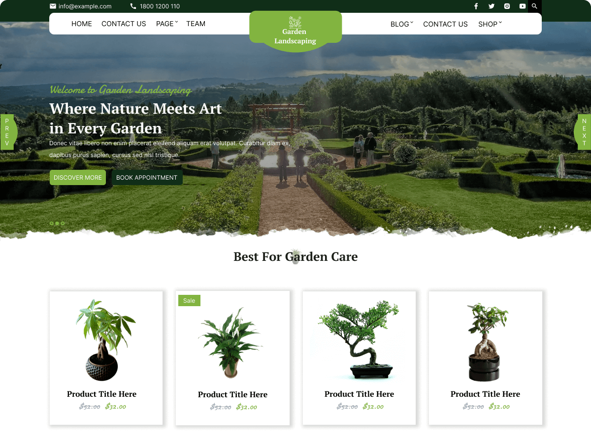 Expert Gardener - Tema WordPress Expert Gardener