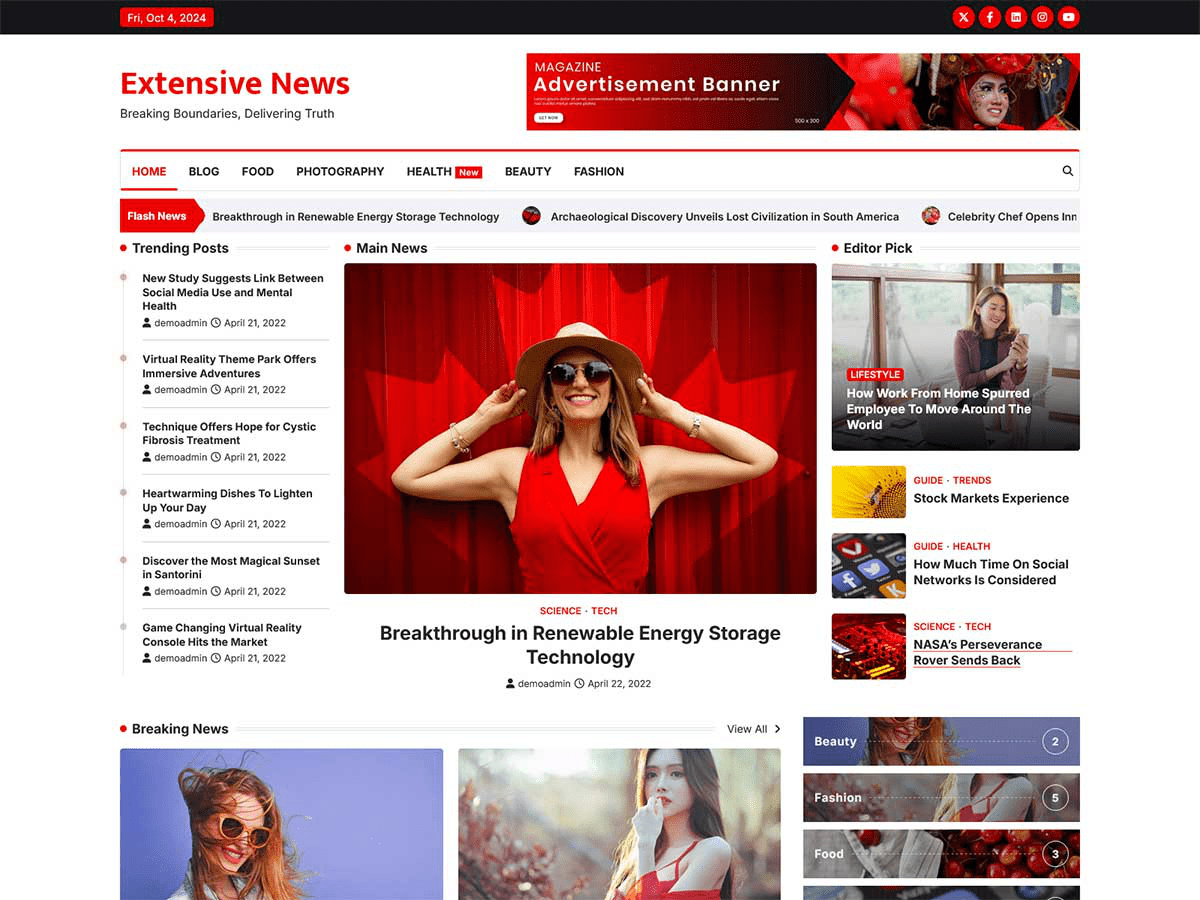 Extensive News