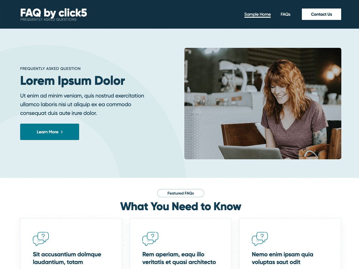 FAQ by click5