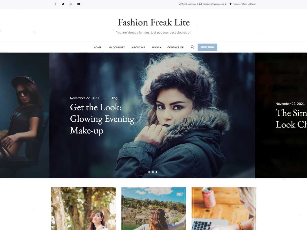 Fashion Freak - Tema WordPress Fashion Freak