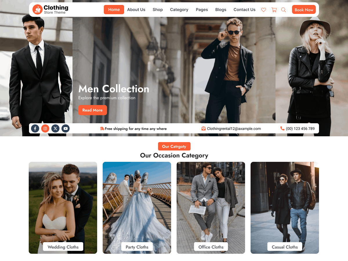 Feminine Store Rental