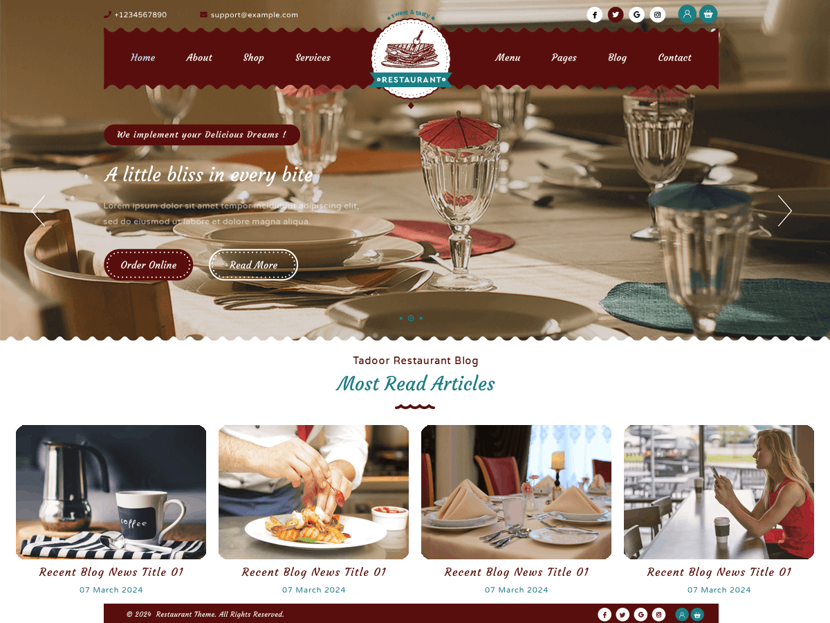 Fine Dining Restaurant