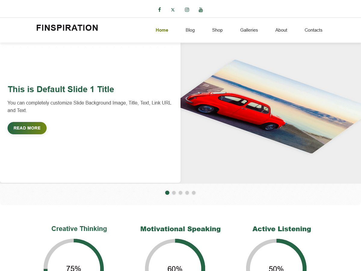 fInspiration - Tema WordPress fInspiration