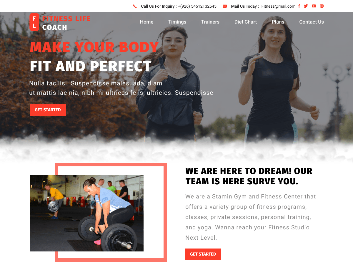 Fitness Life Coach