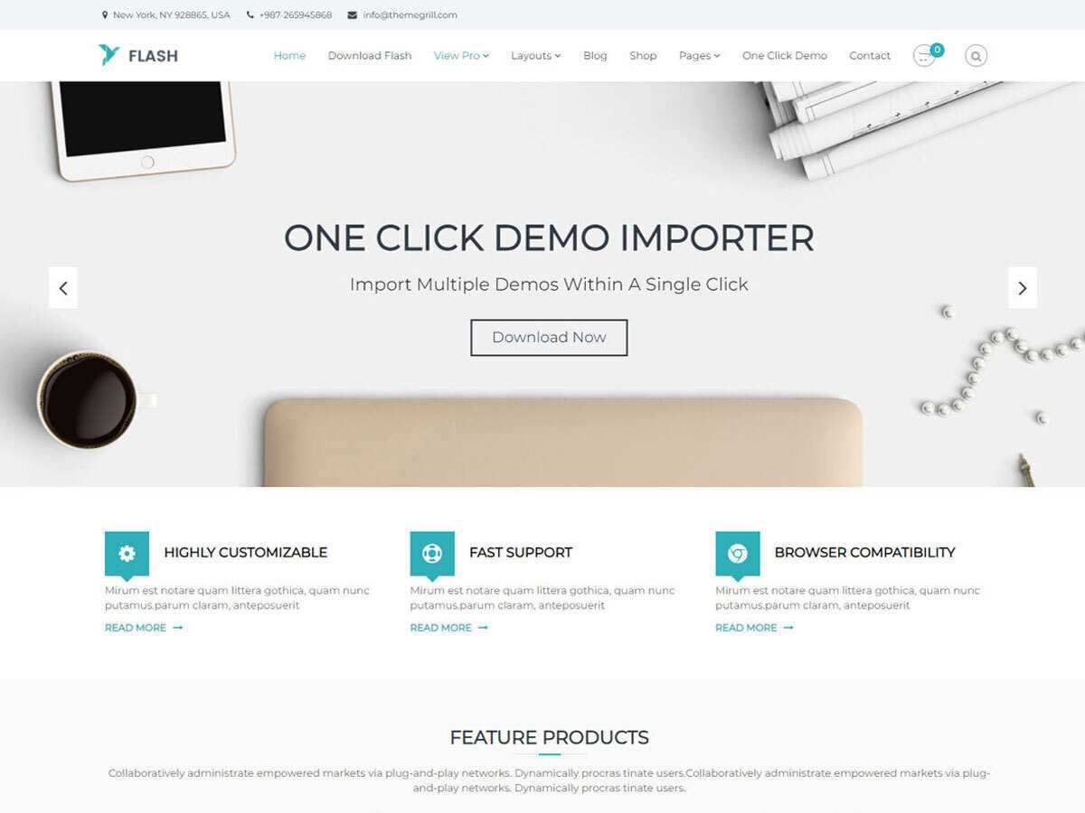 Flash - Tema WordPress Flash