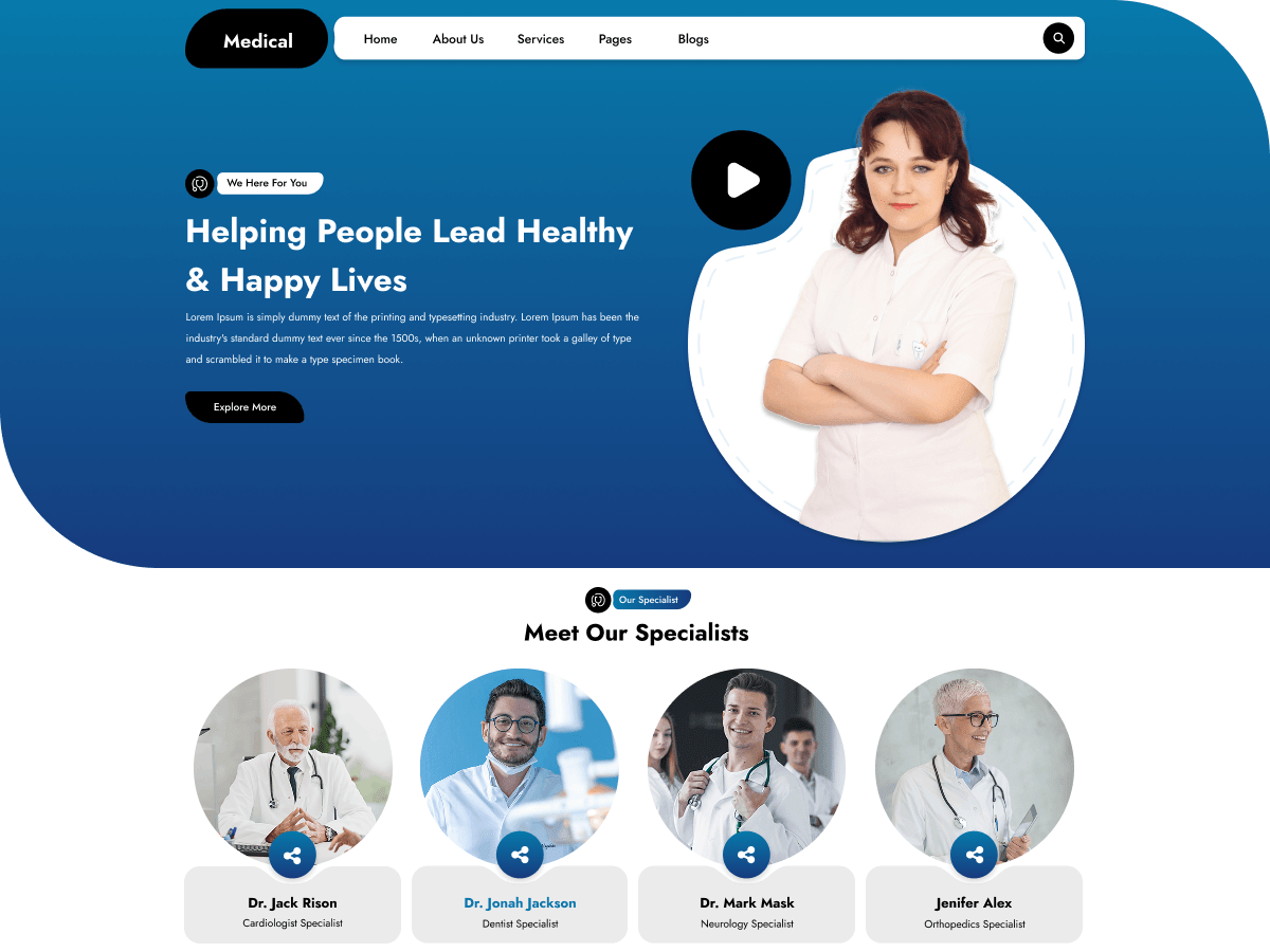 Flex Medical - Tema WordPress Flex Medical