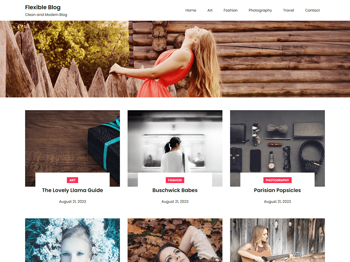 Flexible Blog