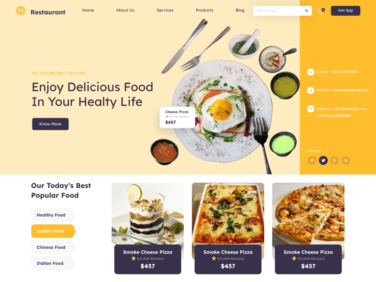 Foodie Restaurant