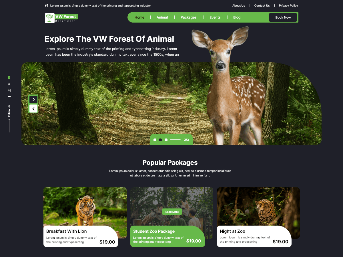 Forest Jungle Safari