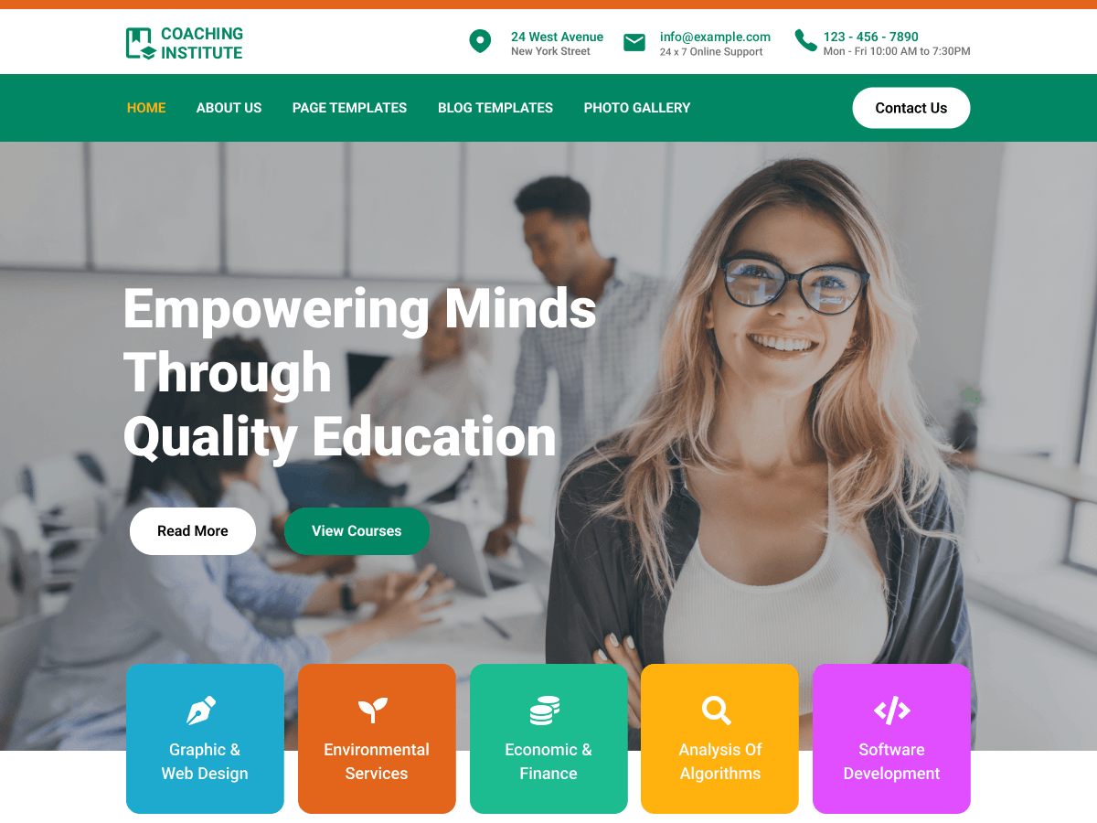 FSE Coaching Institute - Tema WordPress FSE Coaching Institute