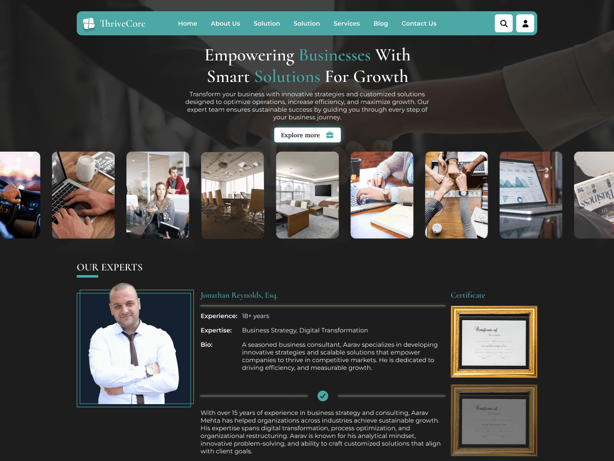 FSE Corporate Business - Tema WordPress FSE Corporate Business